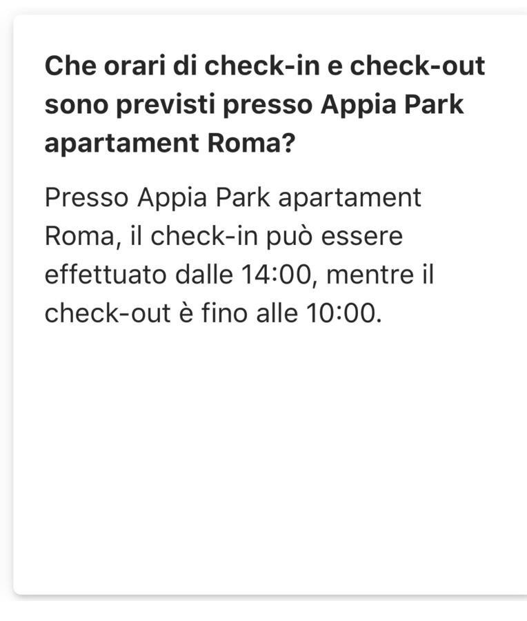 Appia Park Apartament 10 Min Dal Colosseo Рим Экстерьер фото